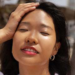Tower 28 ShineOn Lip Jelly over color adds extra shine without heaviness.