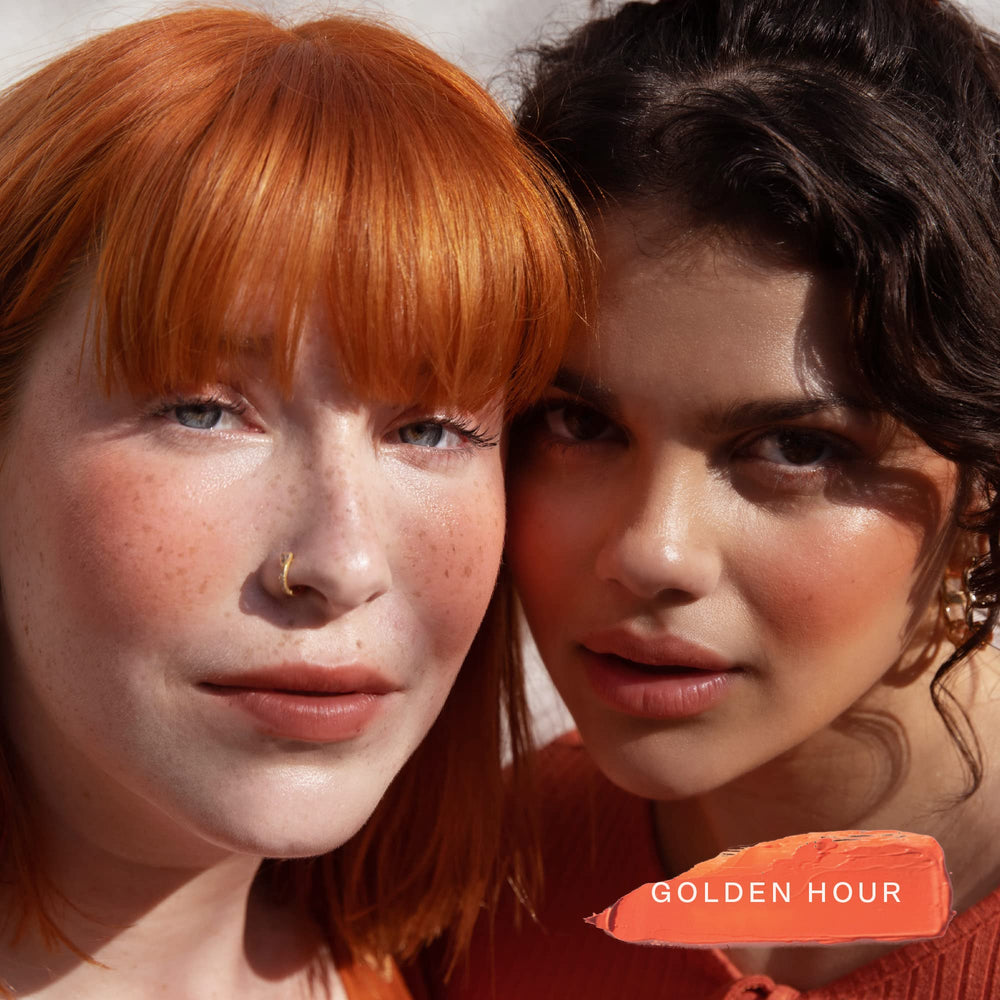 Seven sunkissed BeachPlease shades offer versatile warmth for daily looks.