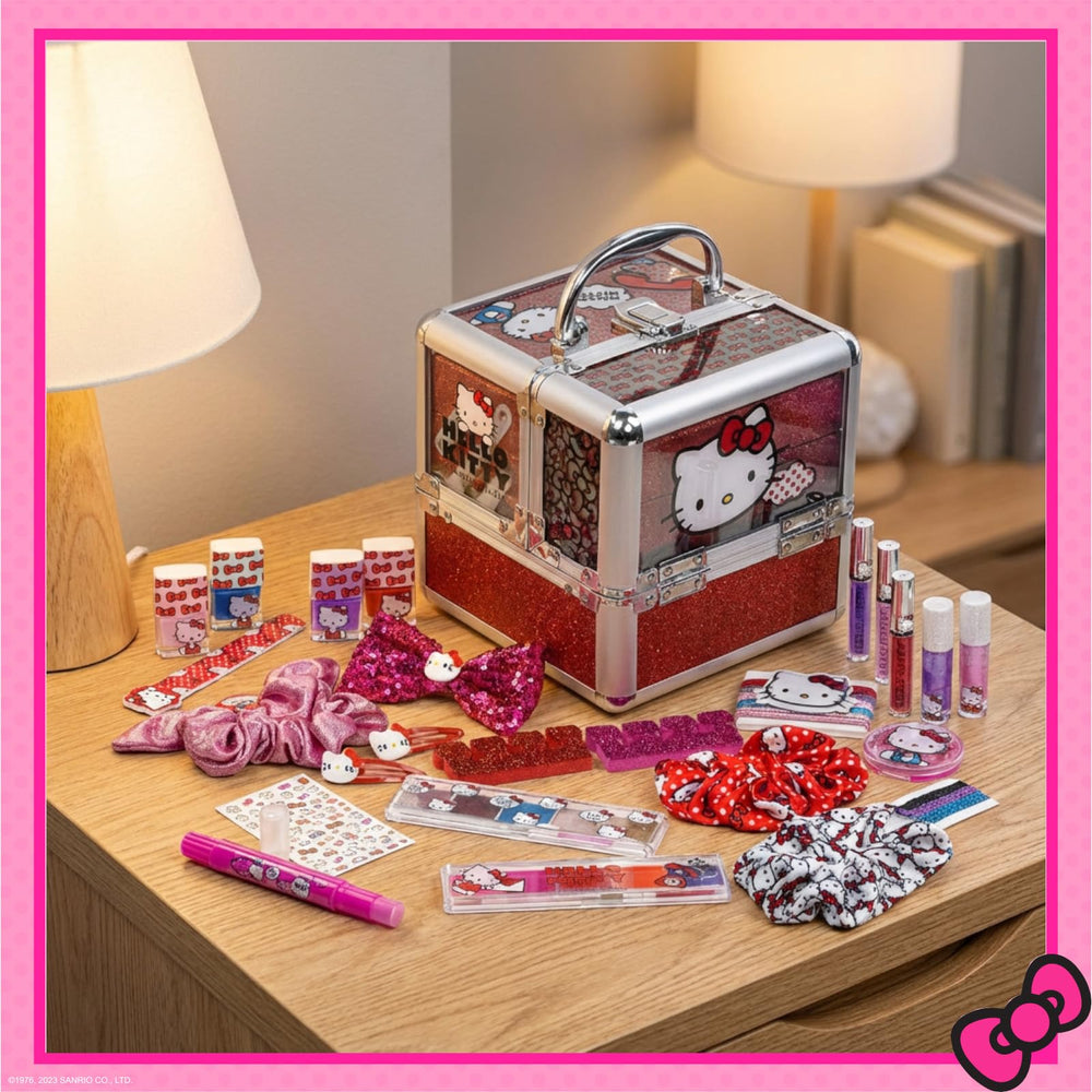 Townley Girl Hello Kitty packaging and display for gifting and display