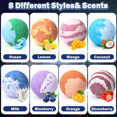 Toylink eight scented baths offer gentle, kid-friendly fragrances.