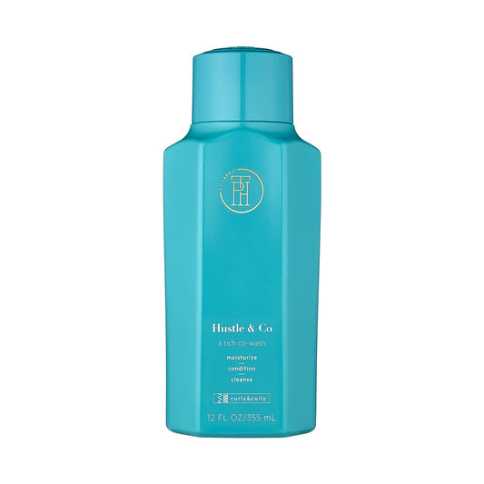 TPH by Taraji Hustle & Co Hydrating Co-Wash bottle with olive oil nourishes curls