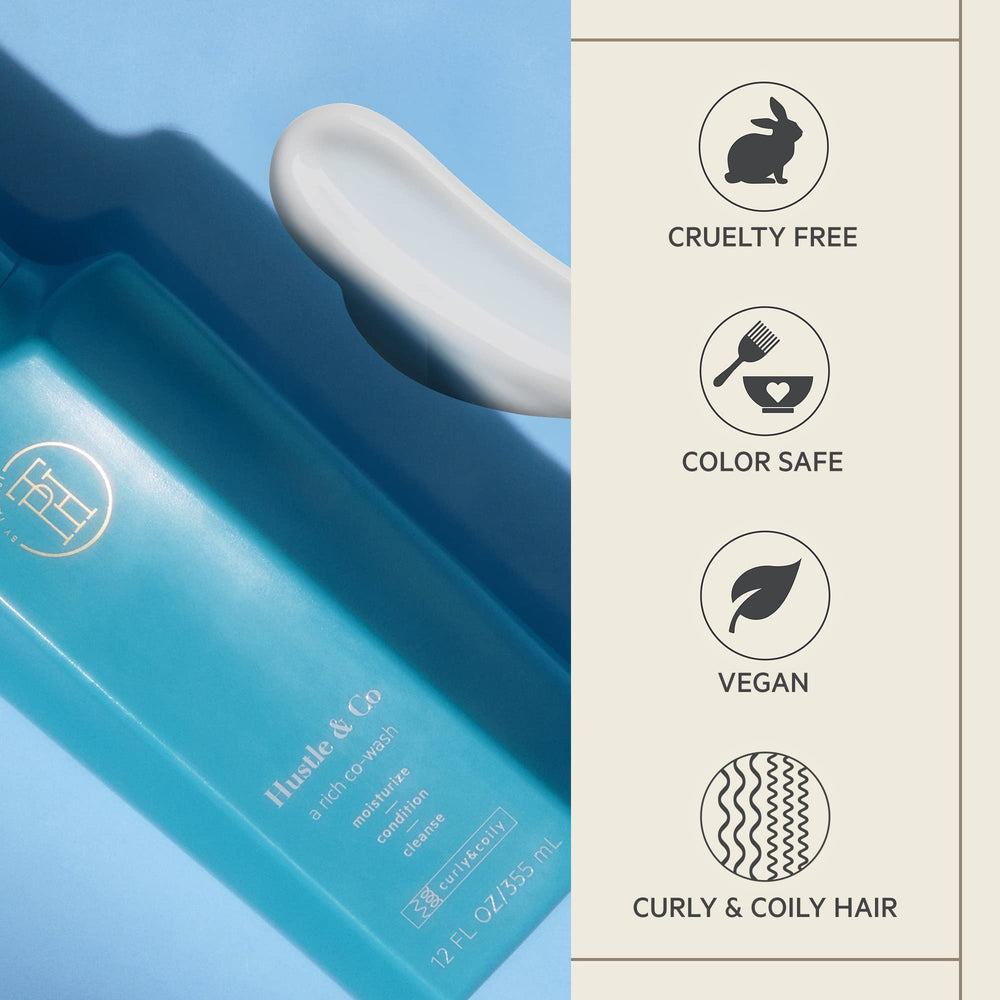 TPH by Taraji Hustle & Co Hydrating Co-Wash with sage refreshes scalp