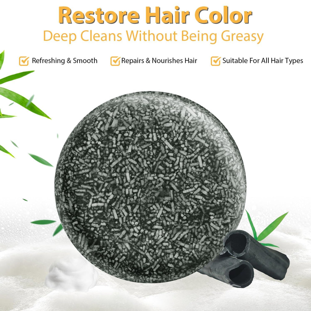 TPTAL Gray Hair Reverse Bar daily use for vibrant dark color on hair.