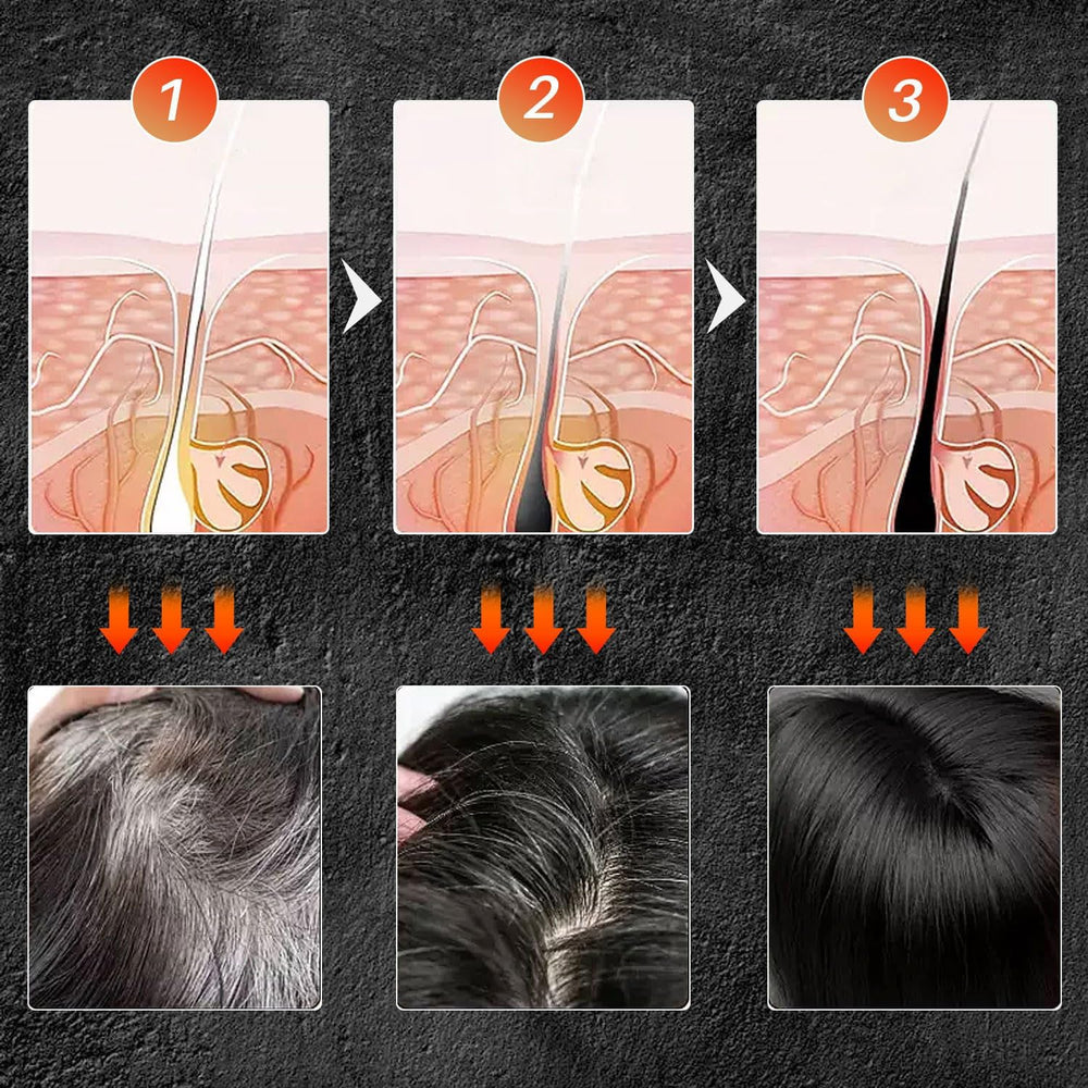 TPTAL Gray Hair Reverse Bar scalp care application supports impurities and oil balance.