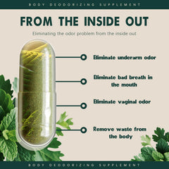 TQIUH capsules on a morning table supporting odor control