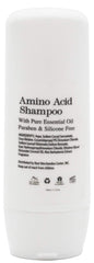 Travelwell ECO Amenities shampoo label closeup emphasizes clear branding and hygienic single-use design