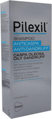 PileXil shampoo bottle for dandruff care and scalp refreshment.