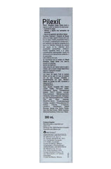 PileXil shampoo ingredients panel highlights mild cleansing and soothing potential.