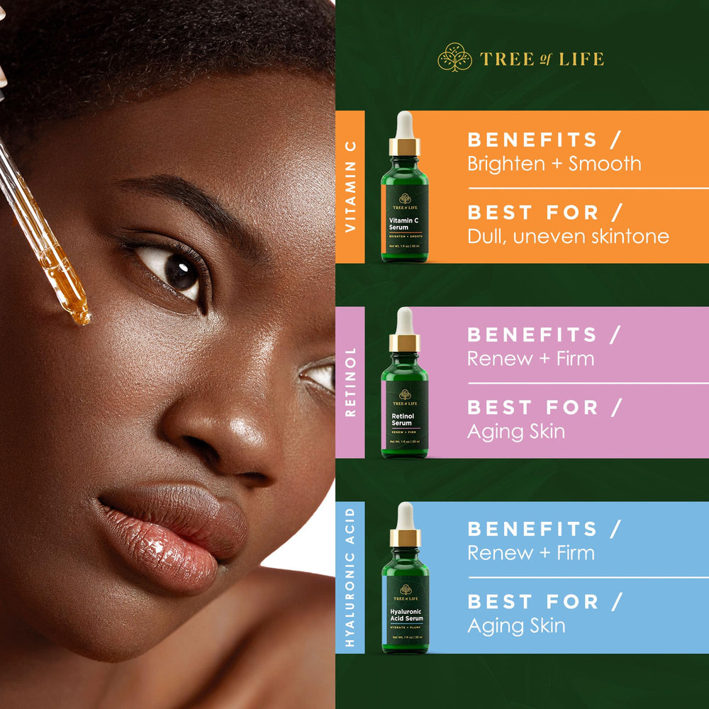 Tree of Life Trio texture-smoothing with fast-absorbing formula.