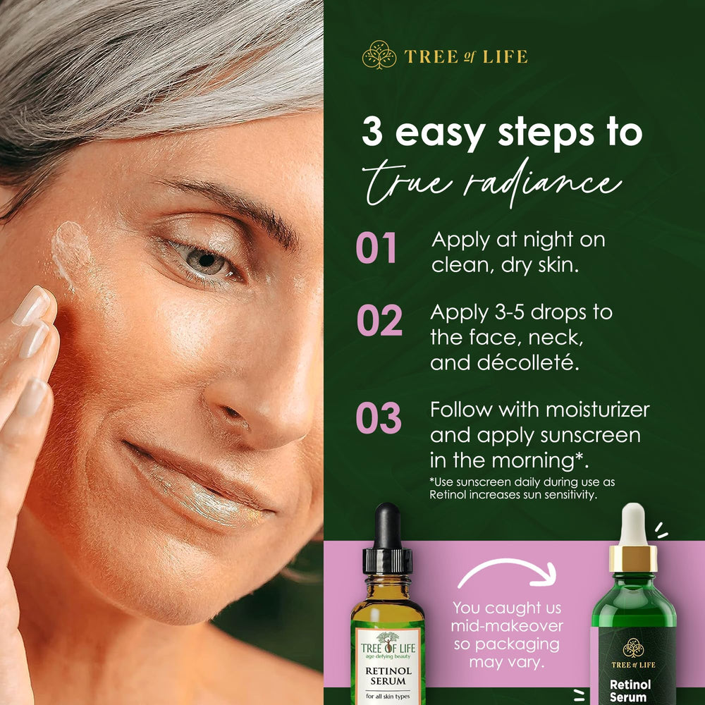 Texture close-up showing lightweight, non-greasy serum on skin.