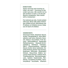 Tree of Life Beauty vitamin C eye gel ingredients include organic aloe and cucumber