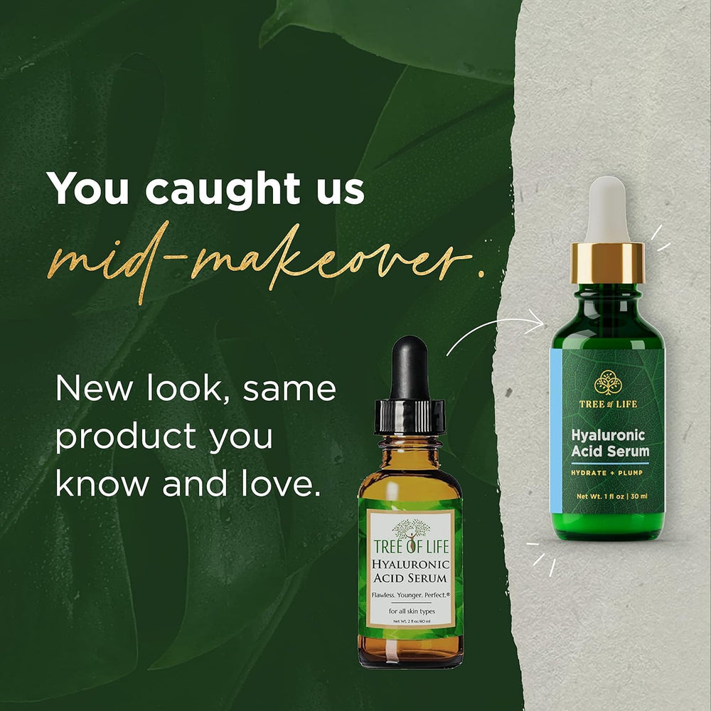 Tree of Life Hyaluronic Eye Gel under-eye application for gentle nourishment