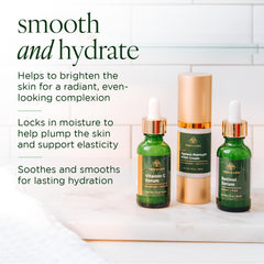 Tree of Life Retinol Serum bottle supports night-time renewal.