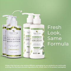 Tree to Tub unscented lotion 2-pack fragrance-free label on bottle