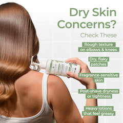 Tree to Tub unscented lotion 2-pack ingredients-panel highlights key botanicals