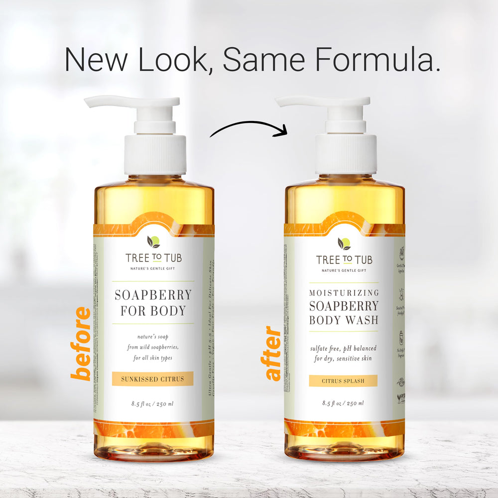 Tree to Tub Vitamin C citrus scent enhances shower experience