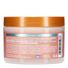 Tree Hut Vitamin C whipped shea butter label detail emphasizes clean ingredients and vegan formula.