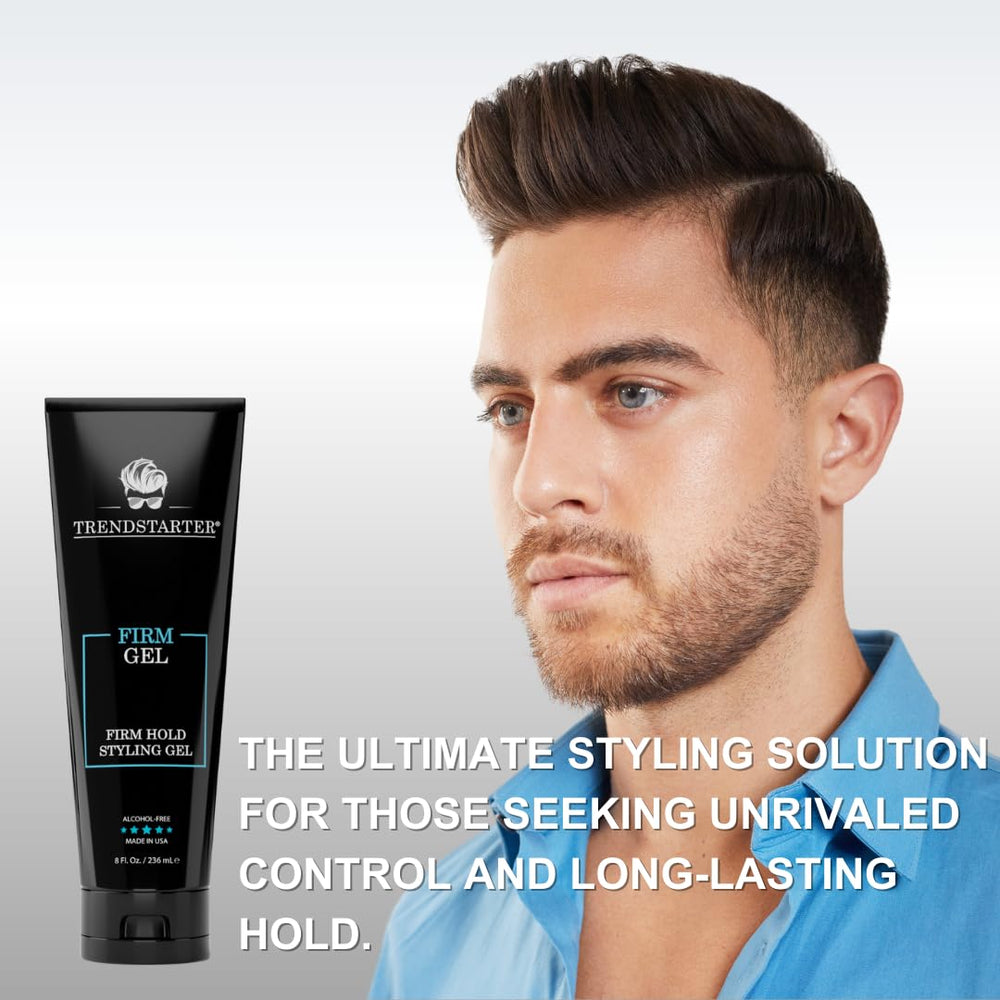 TrendStarter Firm Gel packaging with Made in USA emblem.