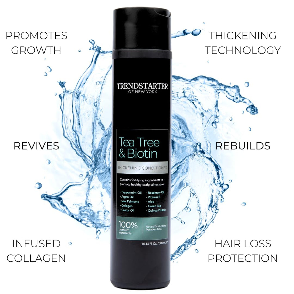 TRENDSTARTER label close-up highlighting cruelty-free and paraben-free formulation.