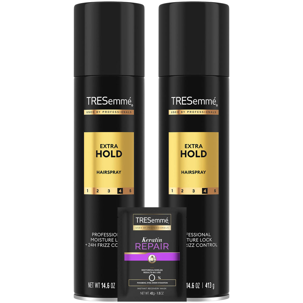 TRESemmé Extra Hold Hairspray 2-pack bottles for lasting style