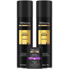 TRESemmé Extra Hold Hairspray 2-pack bottles for lasting style