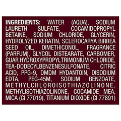 Shiny, healthy-looking hair achieved with Keratin Smooth shampoo.