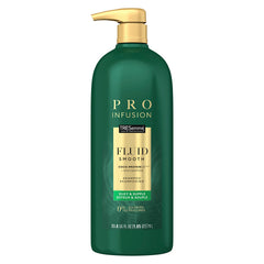 TRESemmé Pro Infusion Fluid Smooth Shampoo bottle for silky, hydrated hair