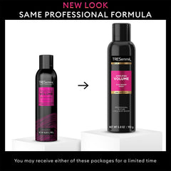 TRESemmé Root Boost Spray application at roots for quick color refresh