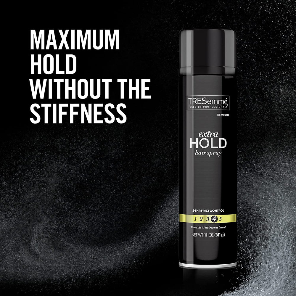 TRESemmé Level Four provides humidity defense to control frizz.