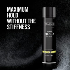 TRESemmé Level Four provides humidity defense to control frizz.