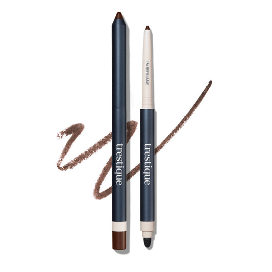TRE'STIQUE Eyeliner pencil tip close-up for precise definition and smooth glide.