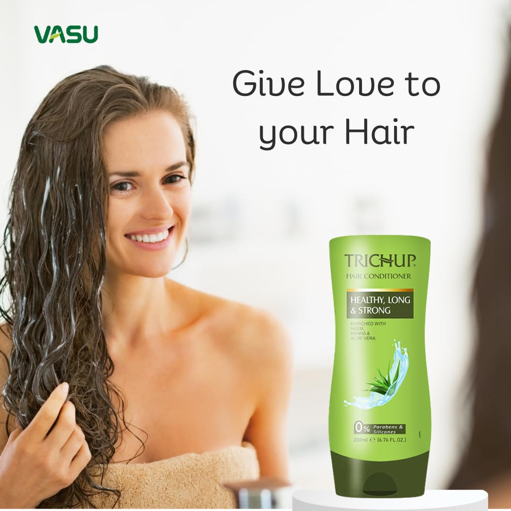 TRICHUP sulfate-free formula showcased for daily care.