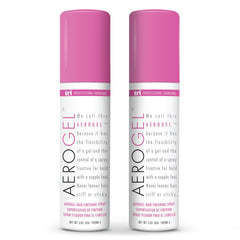 TRIDESIGN Aerogel hairspray bottle for strong, flexible hold and shine.