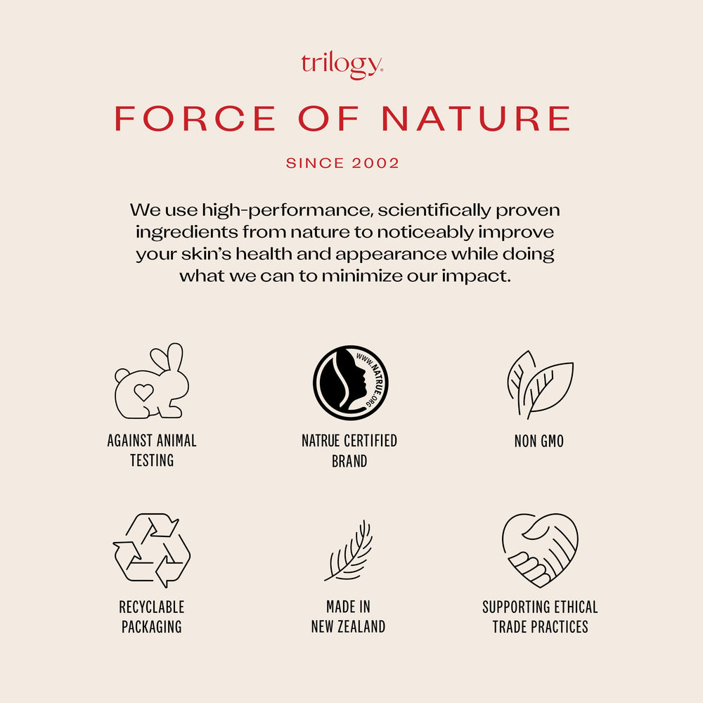 Trilogy Hyaluronic Acid Plus Water Cream lightweight texture ready for daily layering.