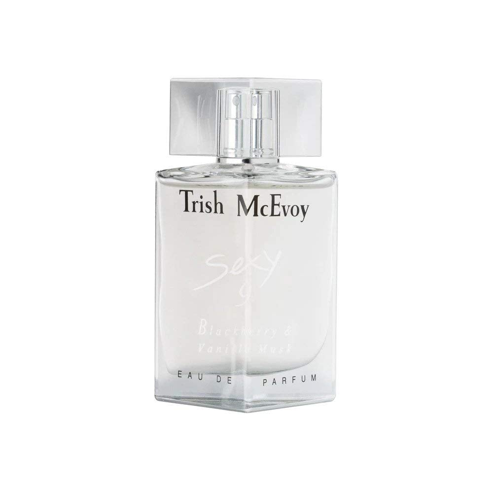 Trish McEvoy Sexy 9 EDP bottle showcasing its magnetic, spicy-sweet aroma.