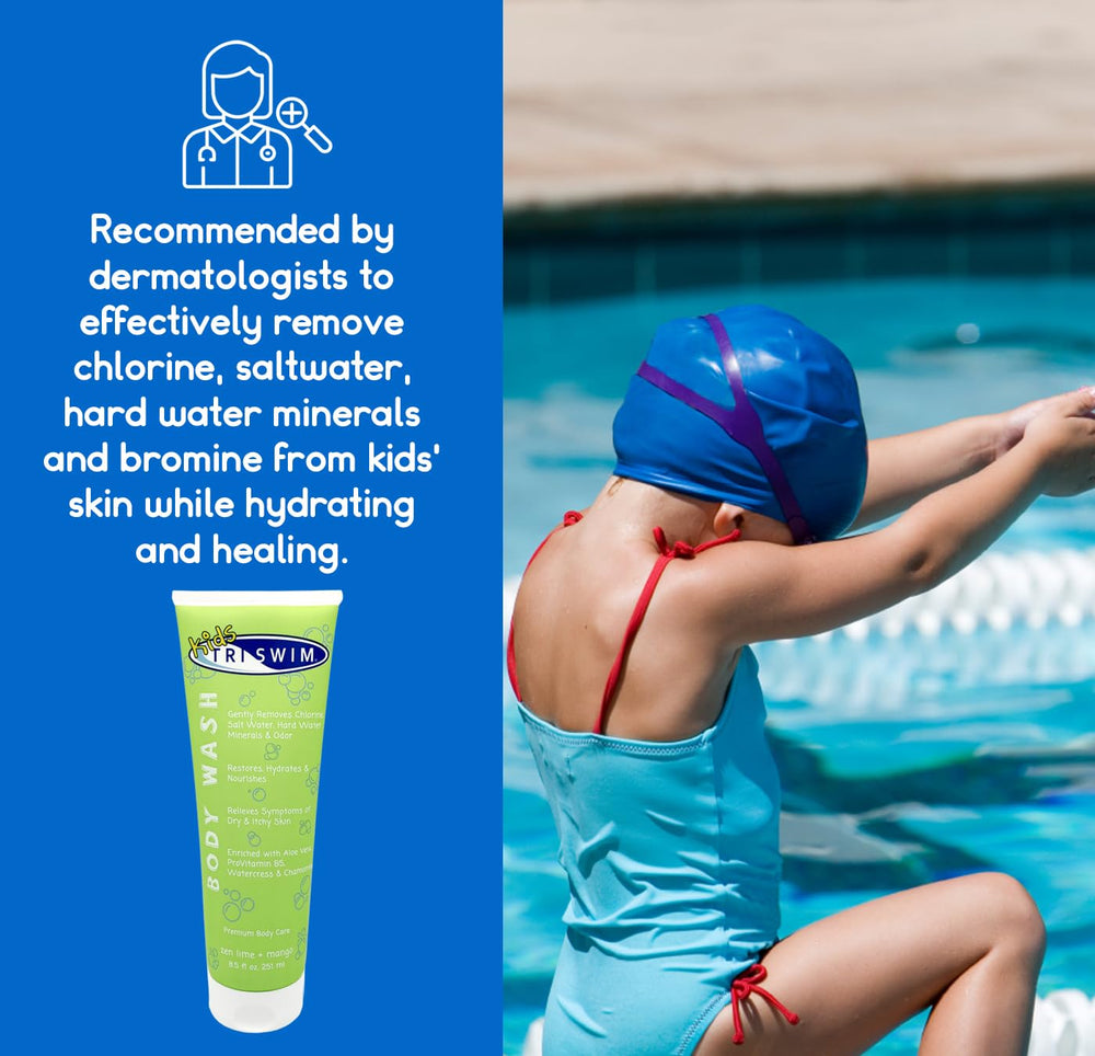 TRISWIM Kids Pack hero shot showing all four products together.
