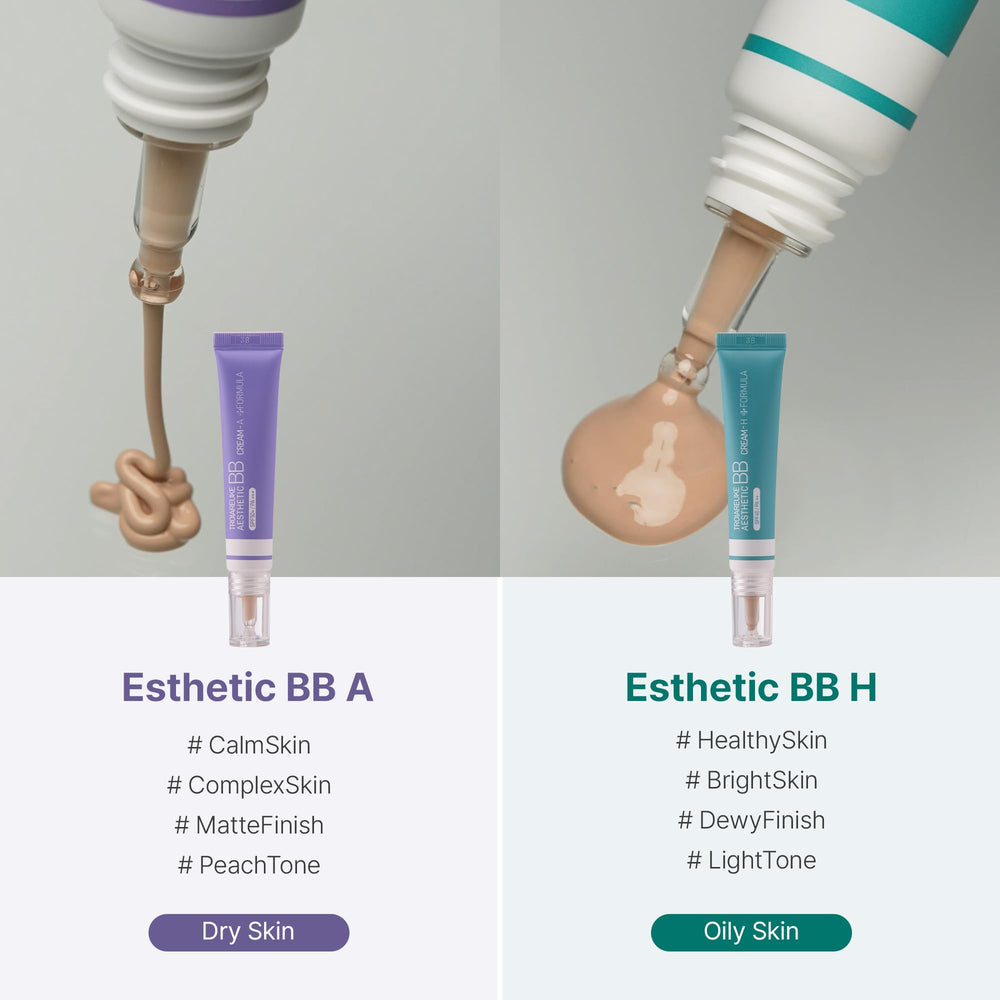 Troiareuke BB cream squeezable tube and hygienic applicator in view.