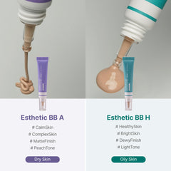 Troiareuke BB cream squeezable tube and hygienic applicator in view.