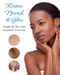 Creamy Tropical Holistic Emu Oil texture ideal for skin, hair, and nails.