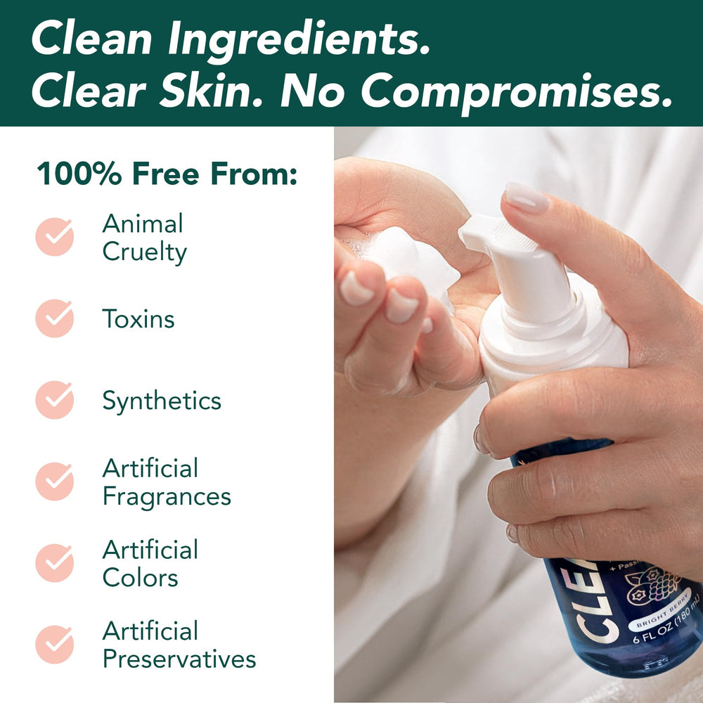 Daily use on all skin types, including sensitive teen skin.