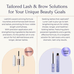 Tru Alchemy Lash24 bottle with label showing consistency and quality promise
