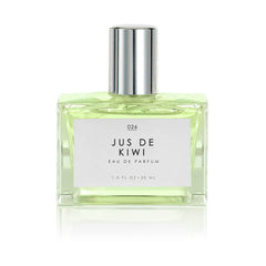 Tru Fragrance Beauty No. 26 Jus du Kiwi bottle showcases the gourmand fragrance for daily wear.