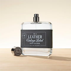 Tru Fragrance Beauty No. 4 Leather gift-ready packaging on desk