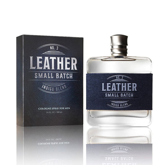 Tru Fragrance Beauty Tru Western Leather Indigo Three bottle for daily masculine scent.