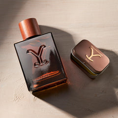 Tru Fragrance Beauty Yellowstone Ride gift box presents premium packaging.