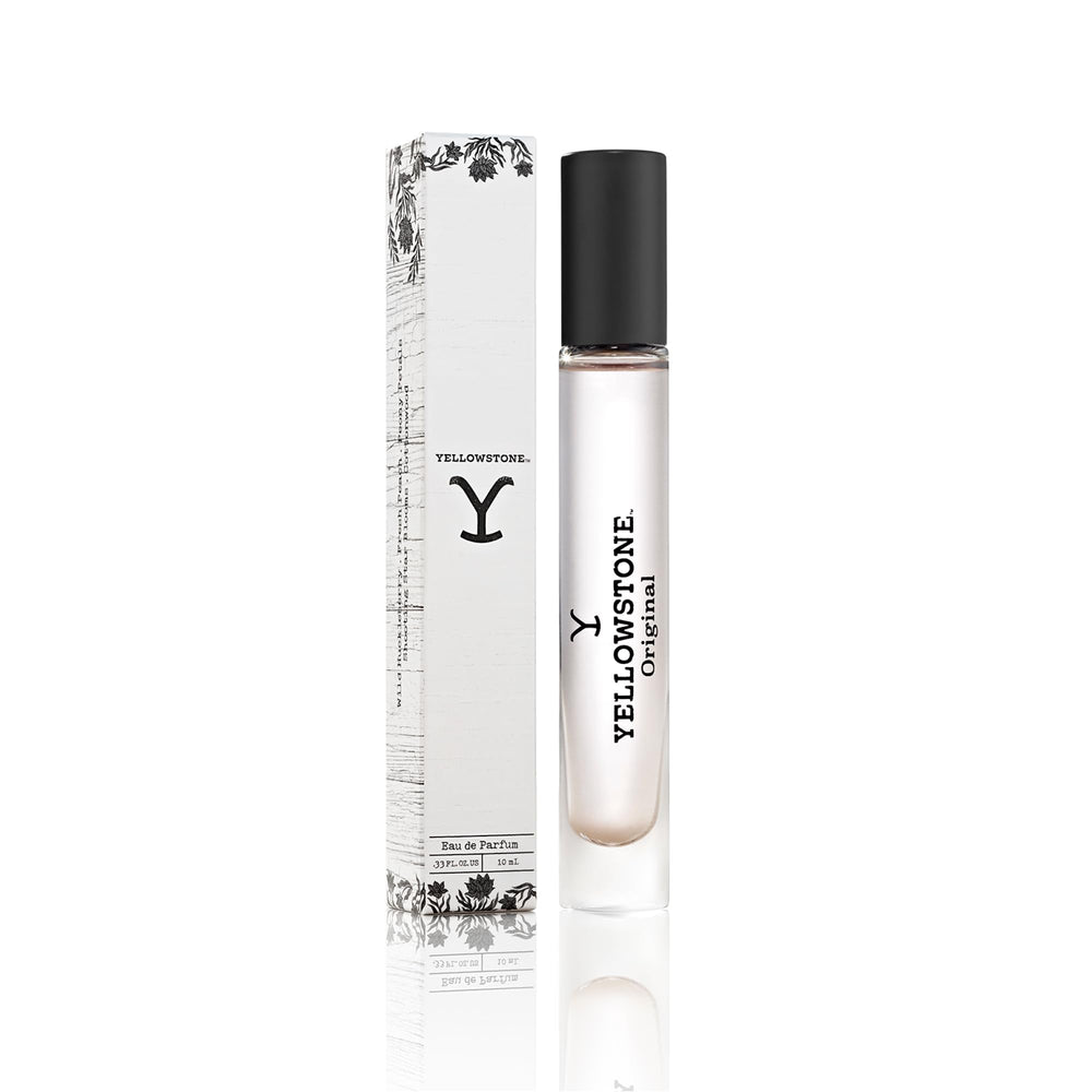 Tru Fragrance Beauty Yellowstone Original bottle pour for on-the-go fragrance refresh.