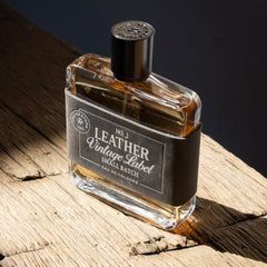 Tru Western Leather No. 2 vintage label detail, heritage craftsmanship.