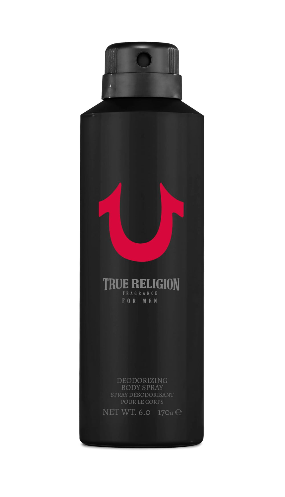 True Religion body spray bottle, bold modern scent for daily wear and confidence