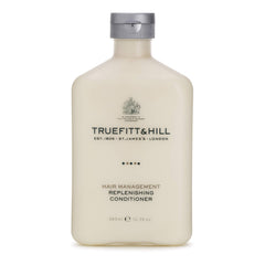 Truefitt & Hill Hair Management Replenishing Conditioner bottle pour delivers body