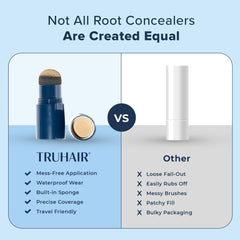 Truhair Jumbo Color & Conceal shade range for natural-looking matches.